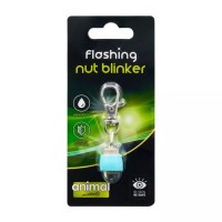 Animal Instincts Flashing Safety Nut Blinker Blue
